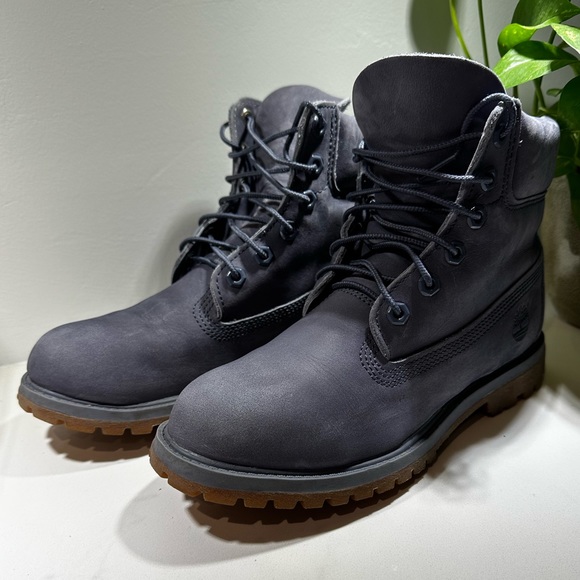 Timberland Premium 6” Light Grey women’s size 7 - Picture 1 of 6